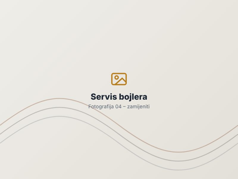 Servis bojlera – Tri Faze DOO Podgorica